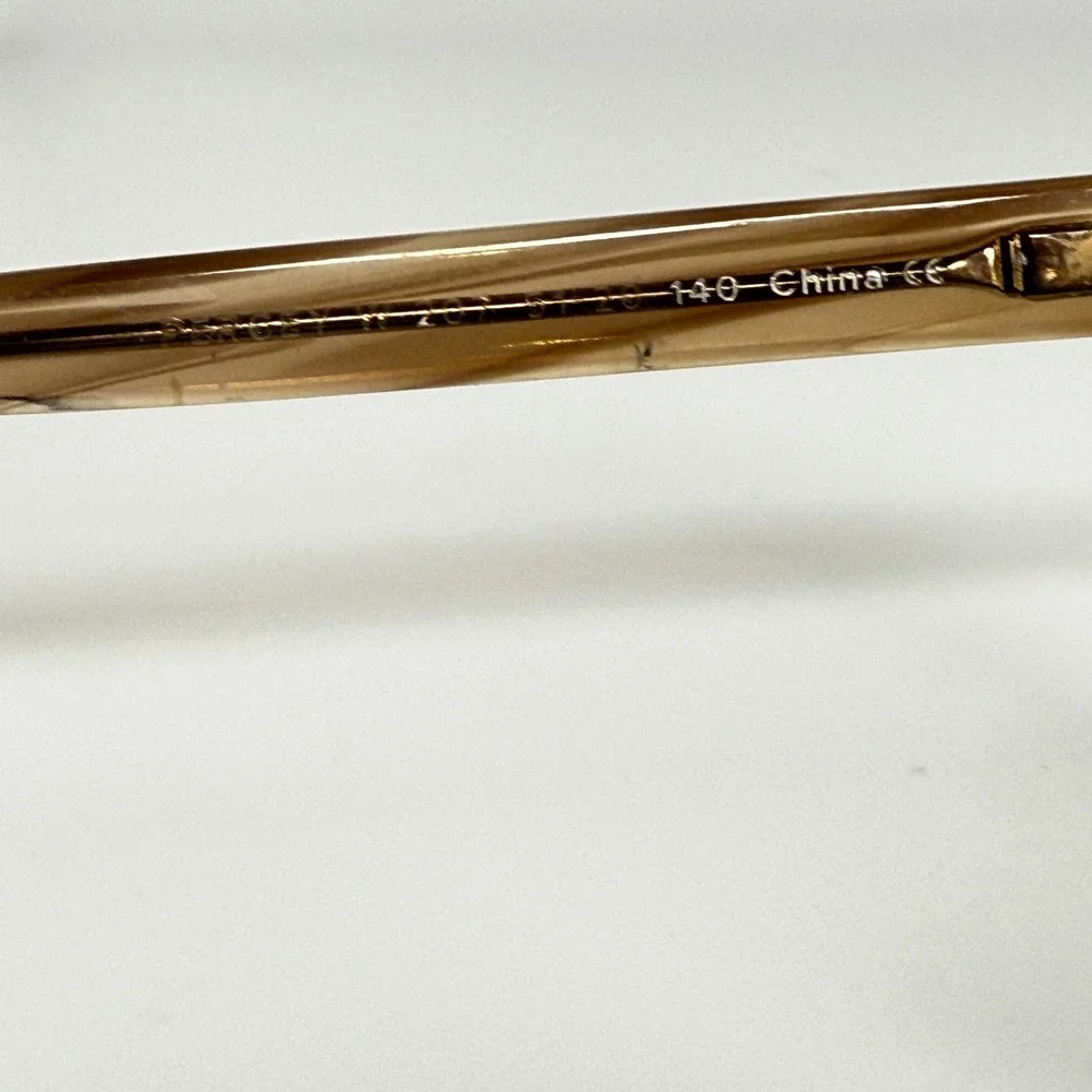 Warby Parker Barkley 207‎ Eyeglasses Frames Brown Striped 51-20-140 Eyewear